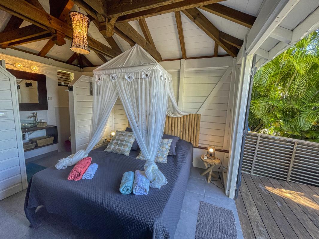 Location Villa 3 chambres Deshaies Guadeloupe-chambre