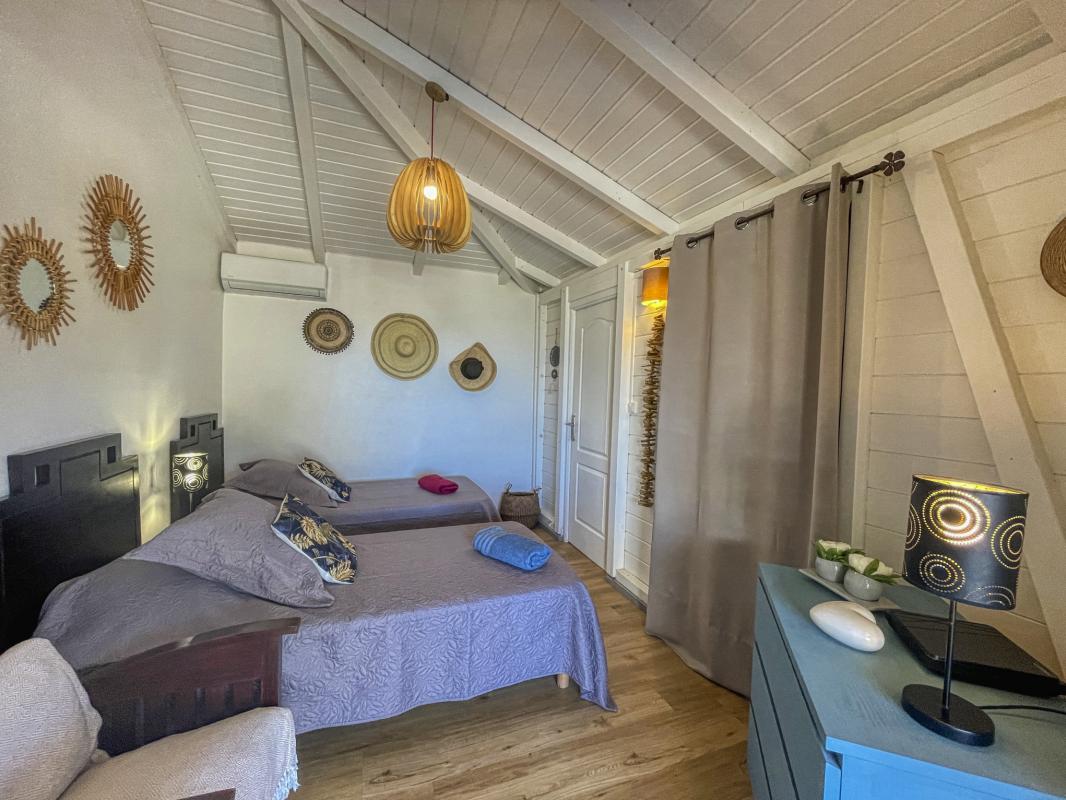 Location Villa 3 chambres Deshaies Guadeloupe-chambre