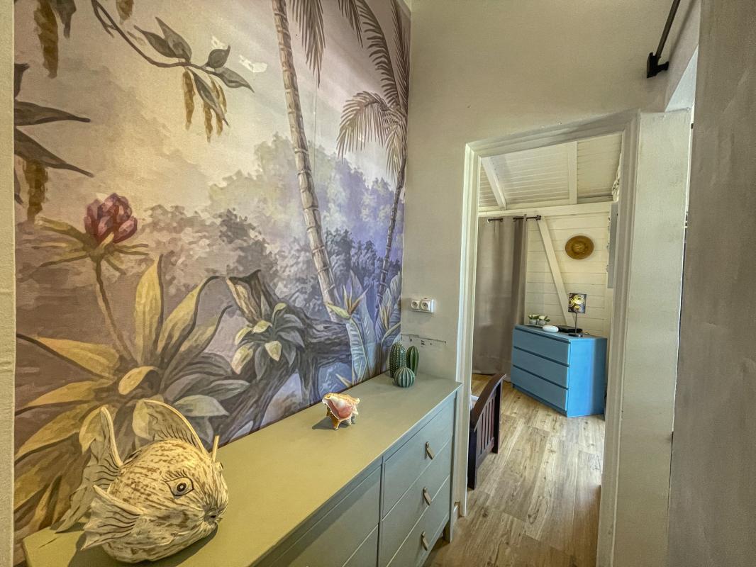 Location Villa 3 chambres Deshaies Guadeloupe-couloir