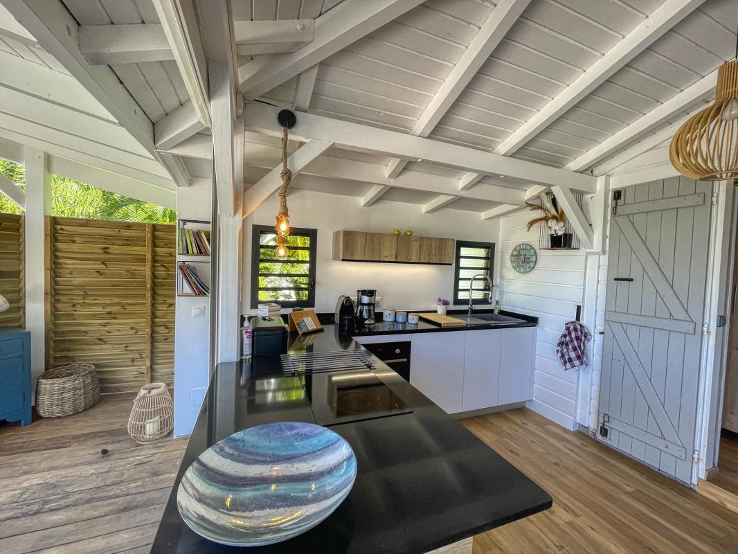 Location Villa 3 chambres Deshaies Guadeloupe-cuisine