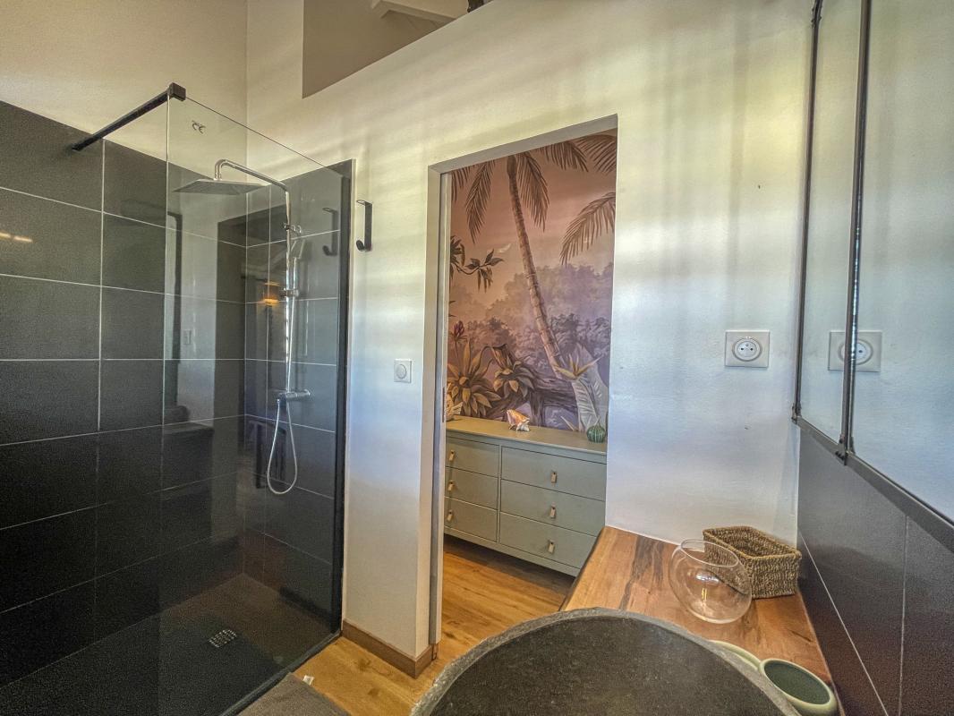 Location Villa 3 chambres Deshaies Guadeloupe-salle de douche