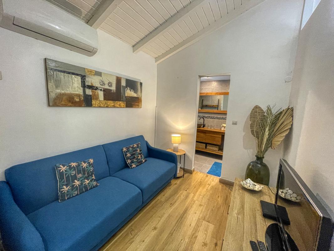 Location Villa 3 chambres Deshaies Guadeloupe-sofa