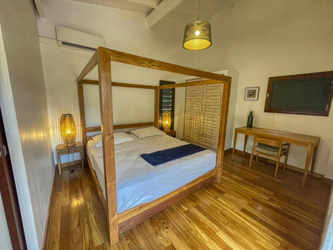 Villa à louer en Guadeloupe piscine et vue sur la mer - Bungalow la Chambre