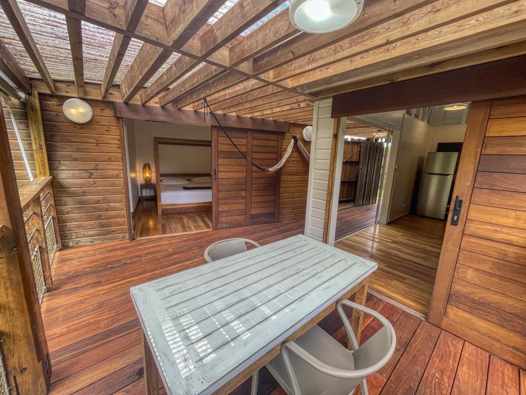 Villa à louer en Guadeloupe piscine et vue sur la mer - Terrasse