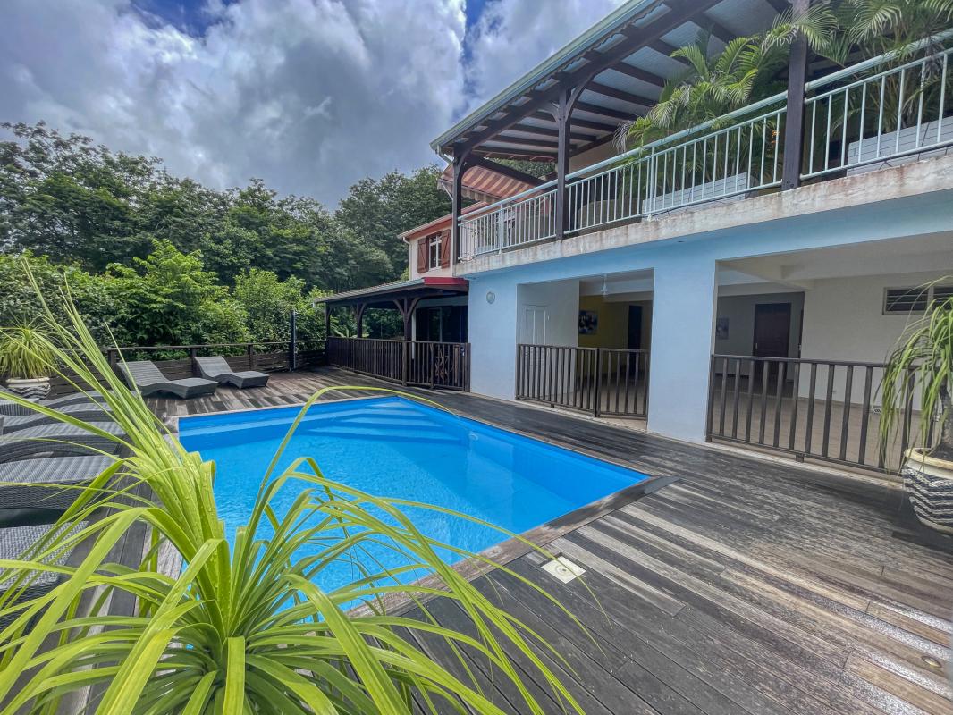 Villa avec piscine à Deshaies en Guadeloupe