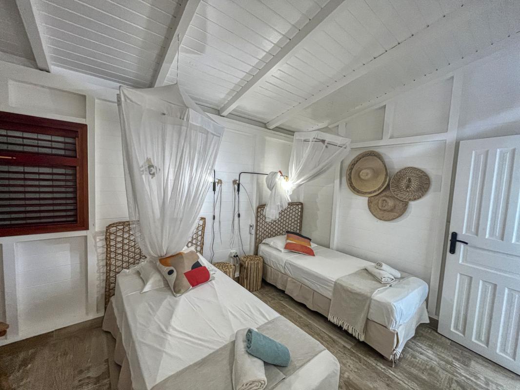 Location Villa vue mer Deshaies Guadeloupe-chambre