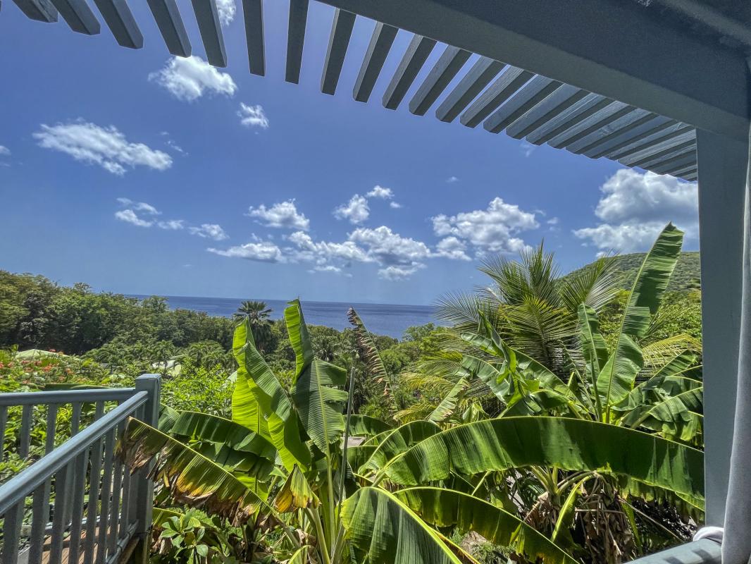Location Villa vue mer Deshaies Guadeloupe-vue mer