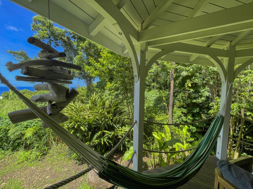 A louer Bungalow 1 chambre Deshaies Guadeloupe_ Hamac 