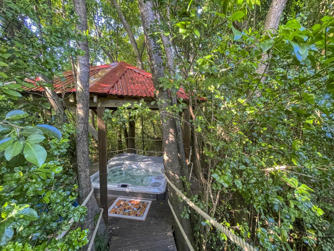 A louer Bungalow 1 chambre Deshaies Guadeloupe_ Jacuzzi 