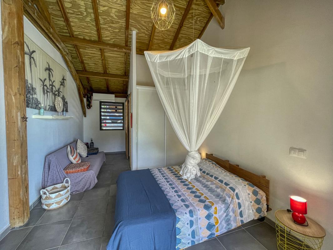 A louer villa 8 personnes Deshaies Guadeloupe_ Chambre 1