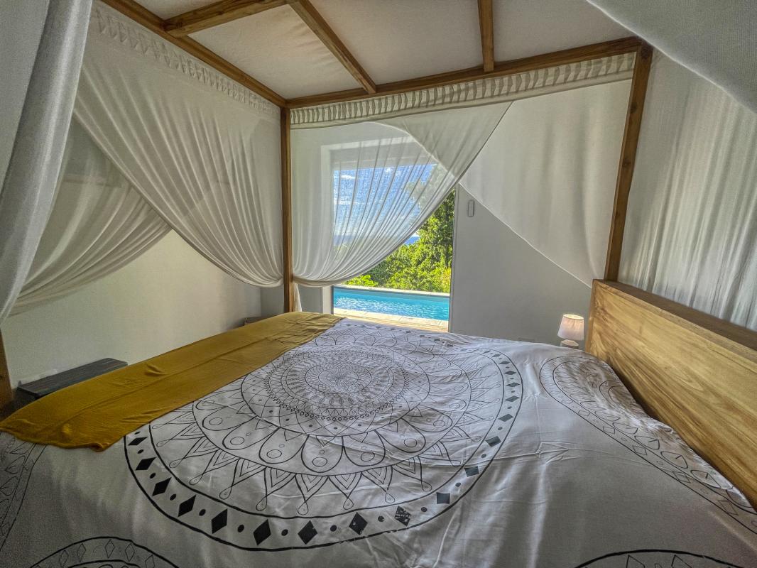 A louer villa 8 personnes Deshaies Guadeloupe_ Chambre 2 