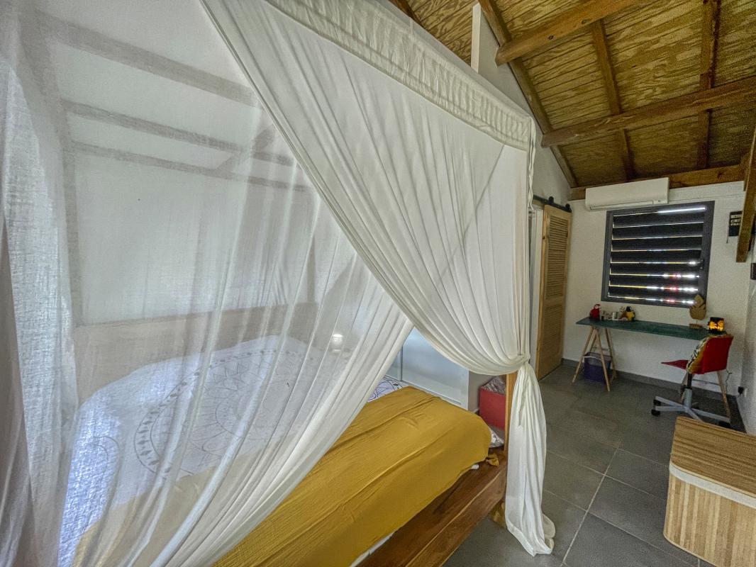 A louer villa 8 personnes Deshaies Guadeloupe_ Chambre 2 