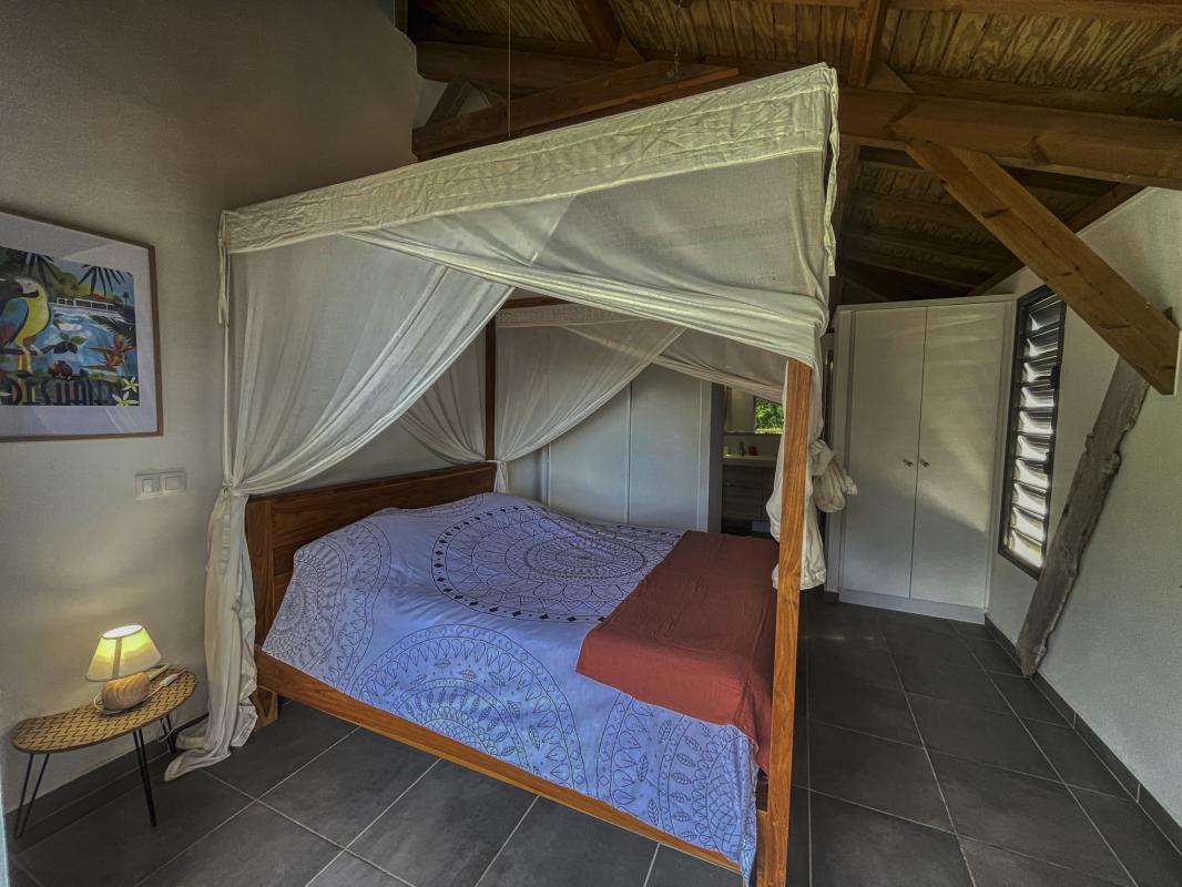 A louer villa 8 personnes Deshaies Guadeloupe_ Chambre 3 