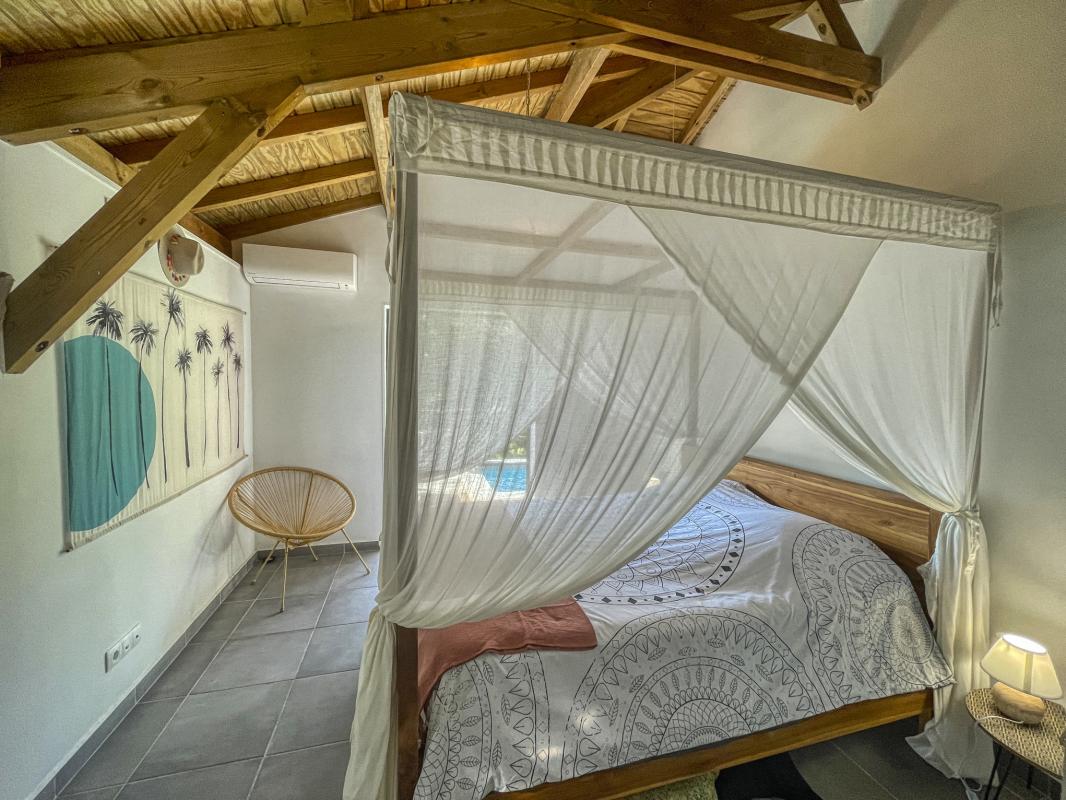 A louer villa 8 personnes Deshaies Guadeloupe_ Chambre 3