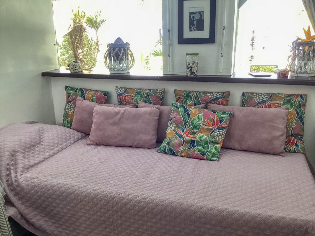 Location Villa Deshaies Guadeloupe piscine vue mer - chambre 3