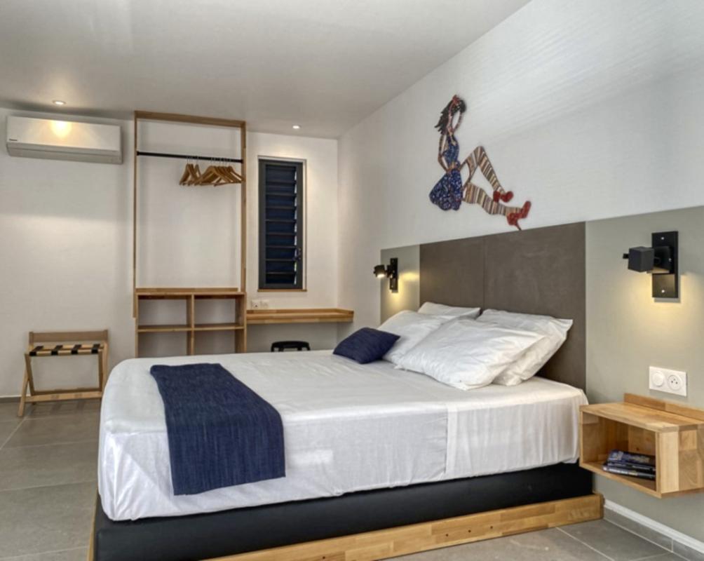 Location villa Deshaies Guadeloupe-chambre