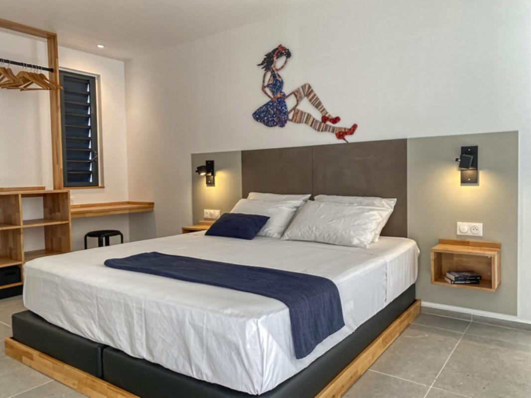 Location villa Deshaies Guadeloupe-chambre