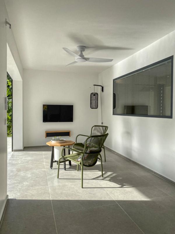 Location villa Deshaies Guadeloupe-salon