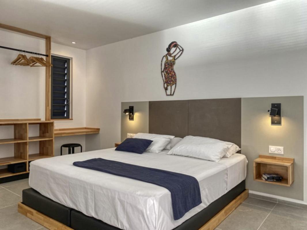 Location villa Deshaies Guadeloupe-chambre