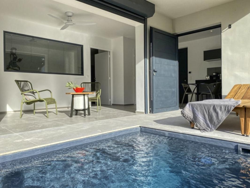 Location villa Deshaies Guadeloupe-piscine