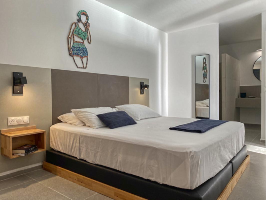 Location villa Deshaies Guadeloupe-chambre
