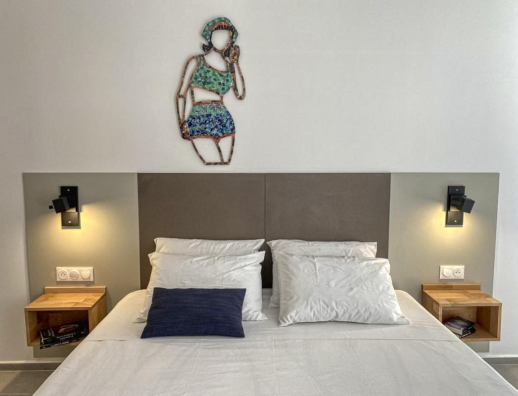 Location villa Deshaies Guadeloupe-chambre