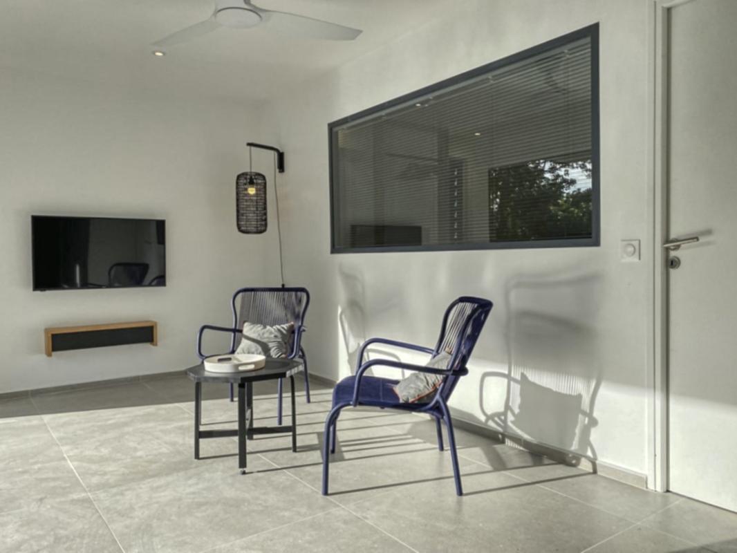 Location villa Deshaies Guadeloupe-salon