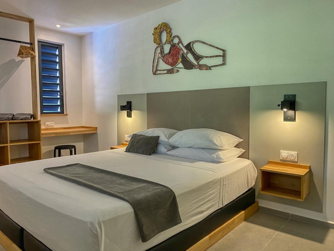 Location villa Deshaies Guadeloupe-chambre