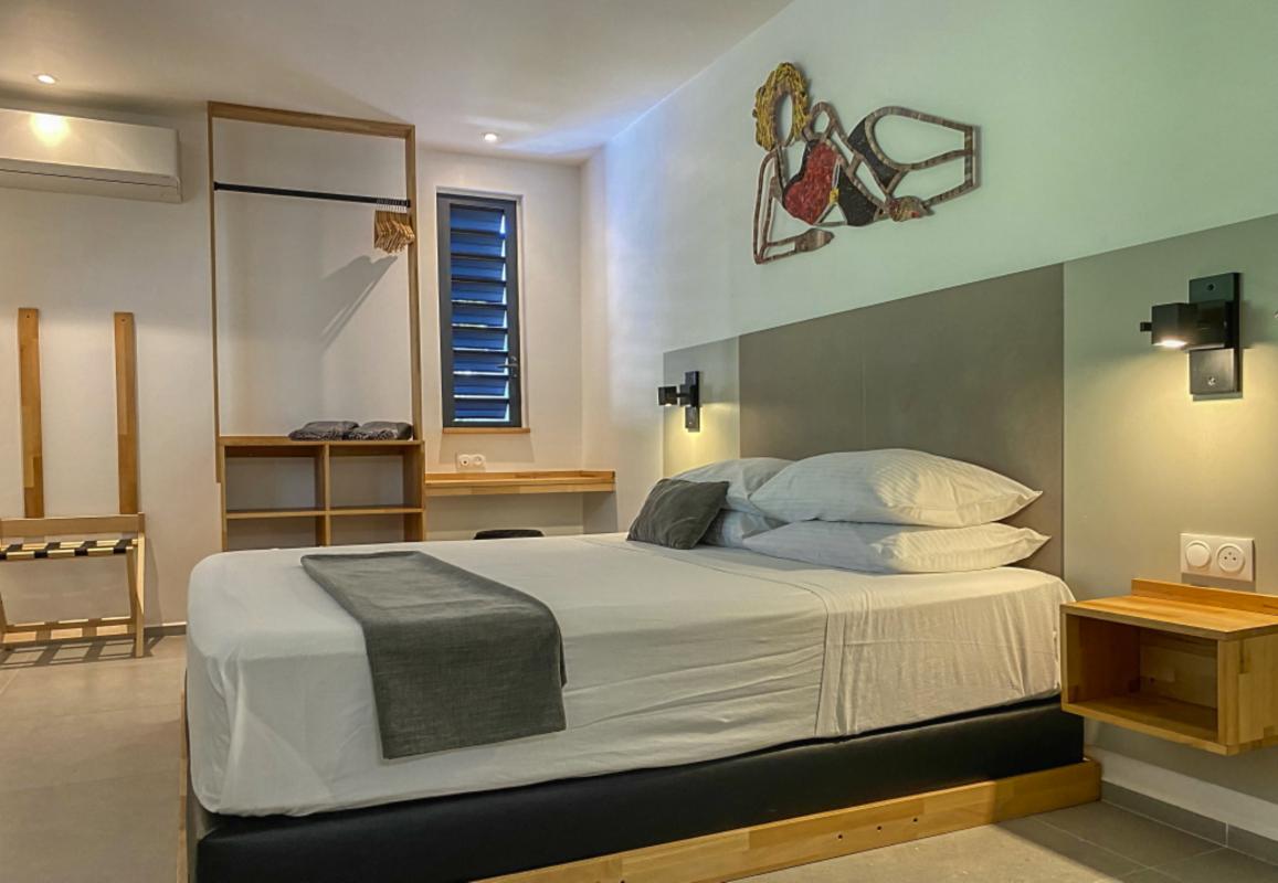 Location villa Deshaies Guadeloupe-chambre