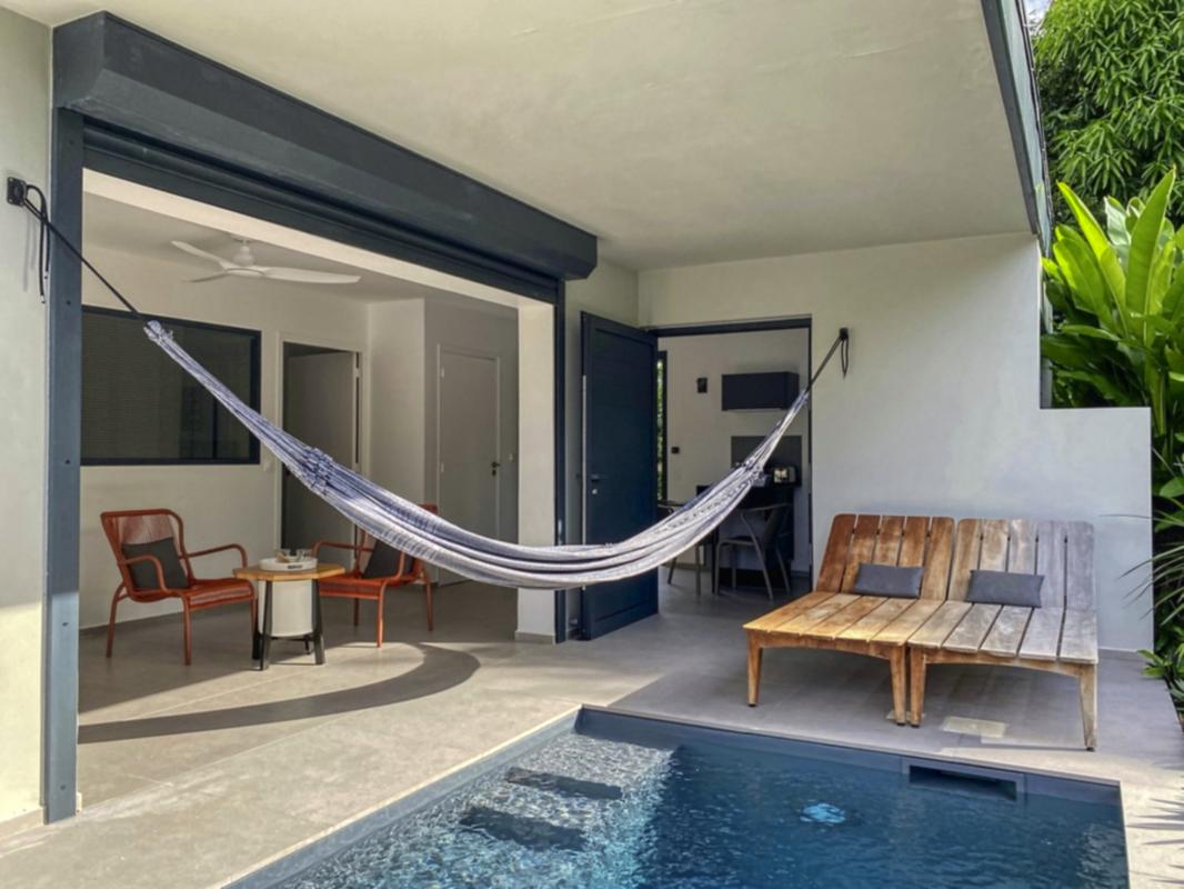 Location villa Deshaies Guadeloupe-piscine