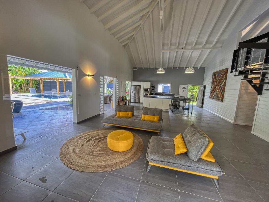 Villa Gourbeyre Guadeloupe__salon