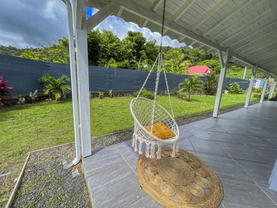 Villa Gourbeyre Guadeloupe__terrasse chambre