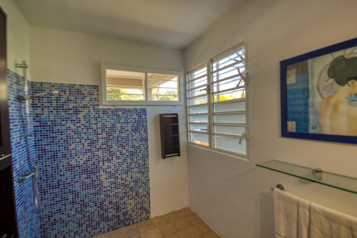 Rental villa Guadeloupe - living room