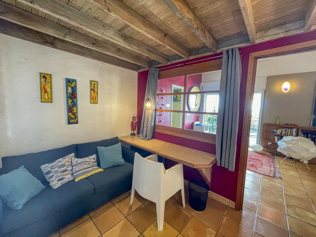Location Villa 8 personnes Le Gosier Guadeloupe-bureau