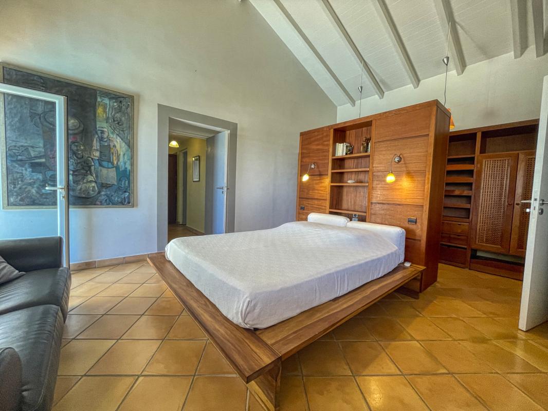 Location Villa 8 personnes Le Gosier Guadeloupe-chambre parentale