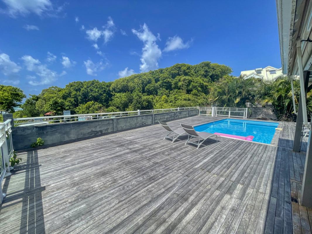Location villa 7 personnes avec piscine au Gosier Guadeloupe_piscine