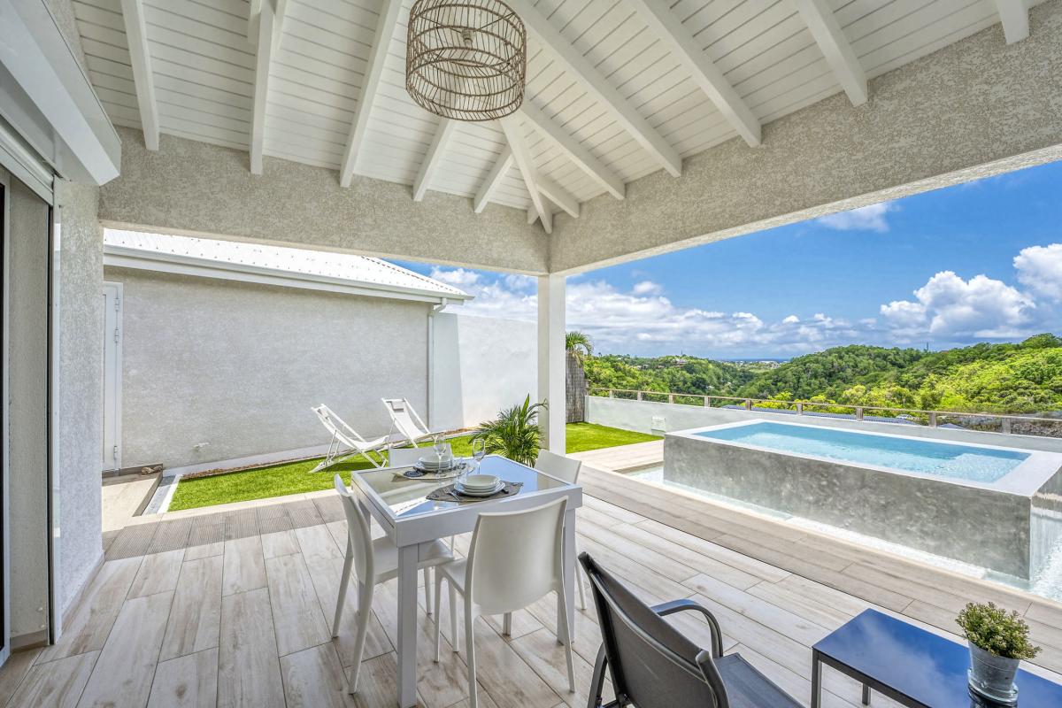 Location Villa Duo Prestige piscine Le Gosier Guadeloupe