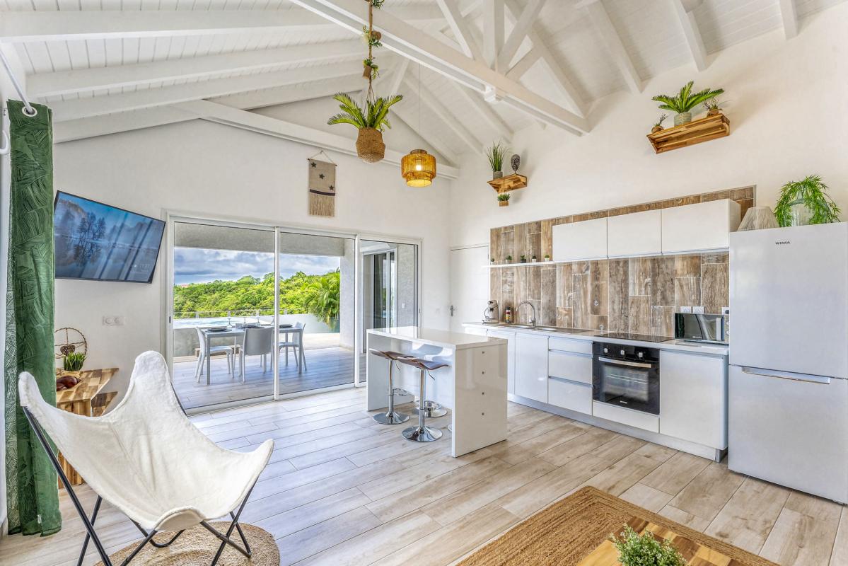 Location Villa Pearl piscine Le Gosier Guadeloupe