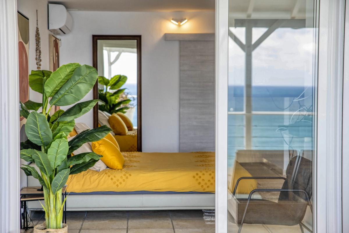 A louer villa 4 chambres au Gosier avec piscine et vue mer - terrasse suite parentale
