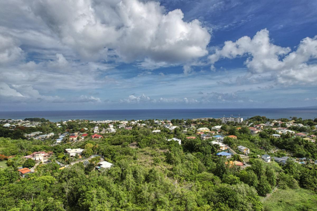 Location Villa avec piscine Gosier Guadeloupe-vue du ciel