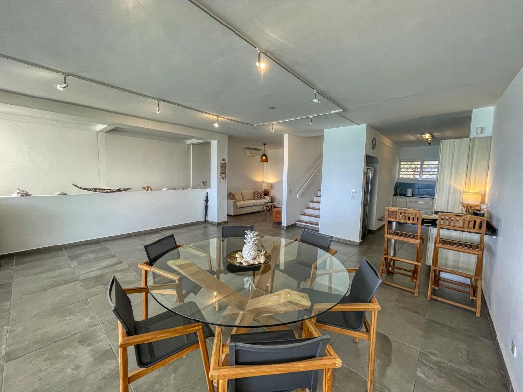 Location villa 8 personnes Gosier Guadeloupe-niveau principal