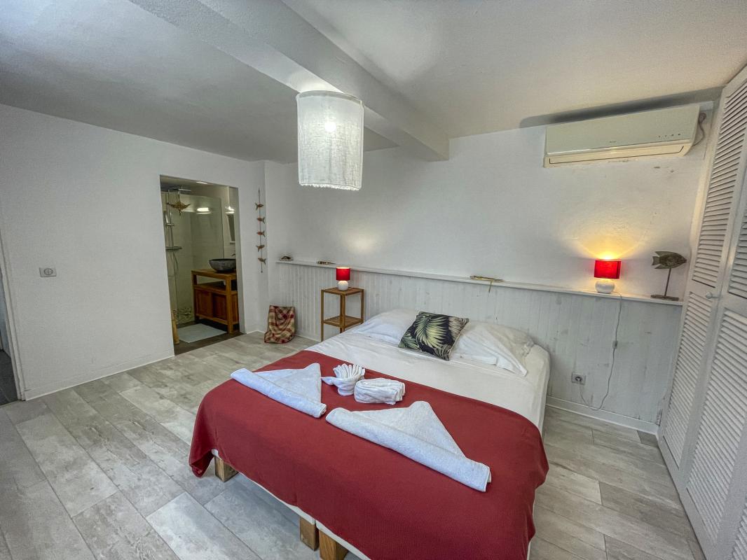 Location villa 8 personnes Gosier Guadeloupe-palier-chambre