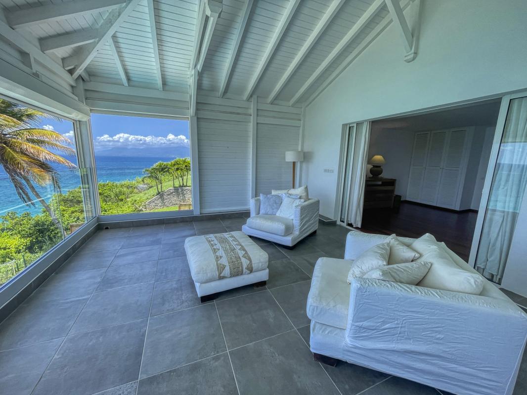 Location villa 8 personnes Gosier Guadeloupe-Suite étage