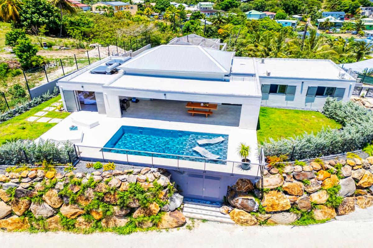 Location Villa Le Gosier Guadeloupe Vue du ciel