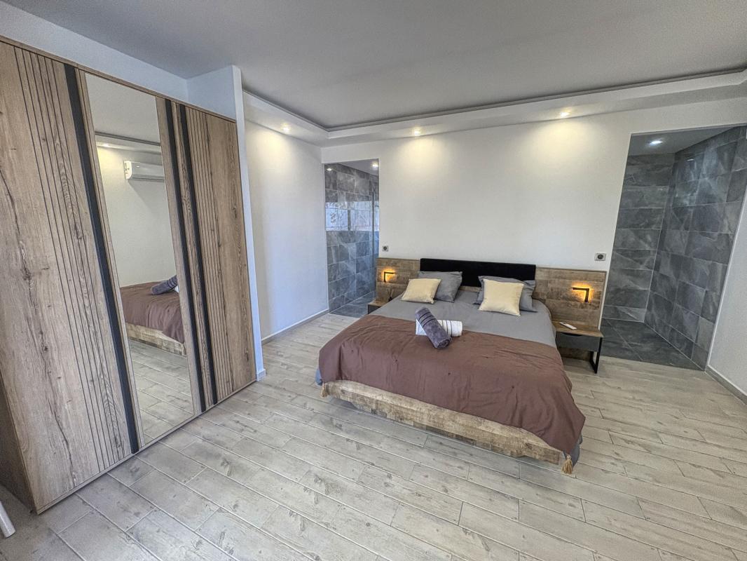 Location villa piscine Gosier Guadeloupe_Chambre 3