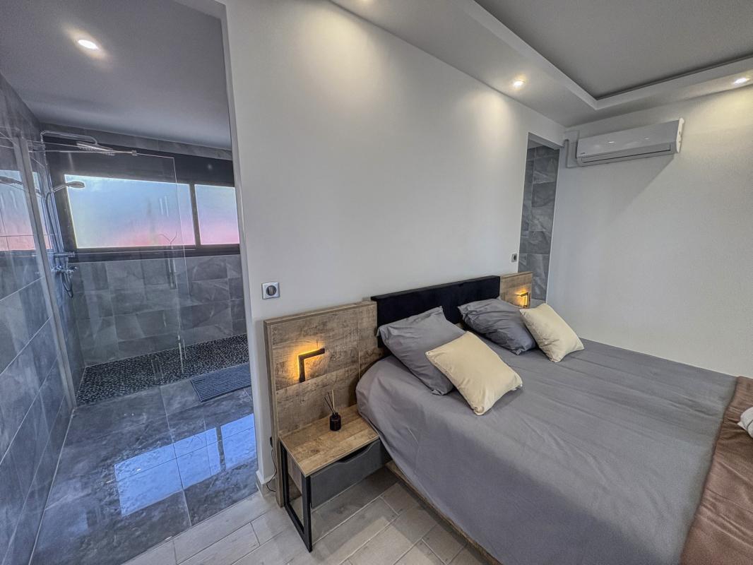 Location villa piscine Gosier Guadeloupe_Chambre 3