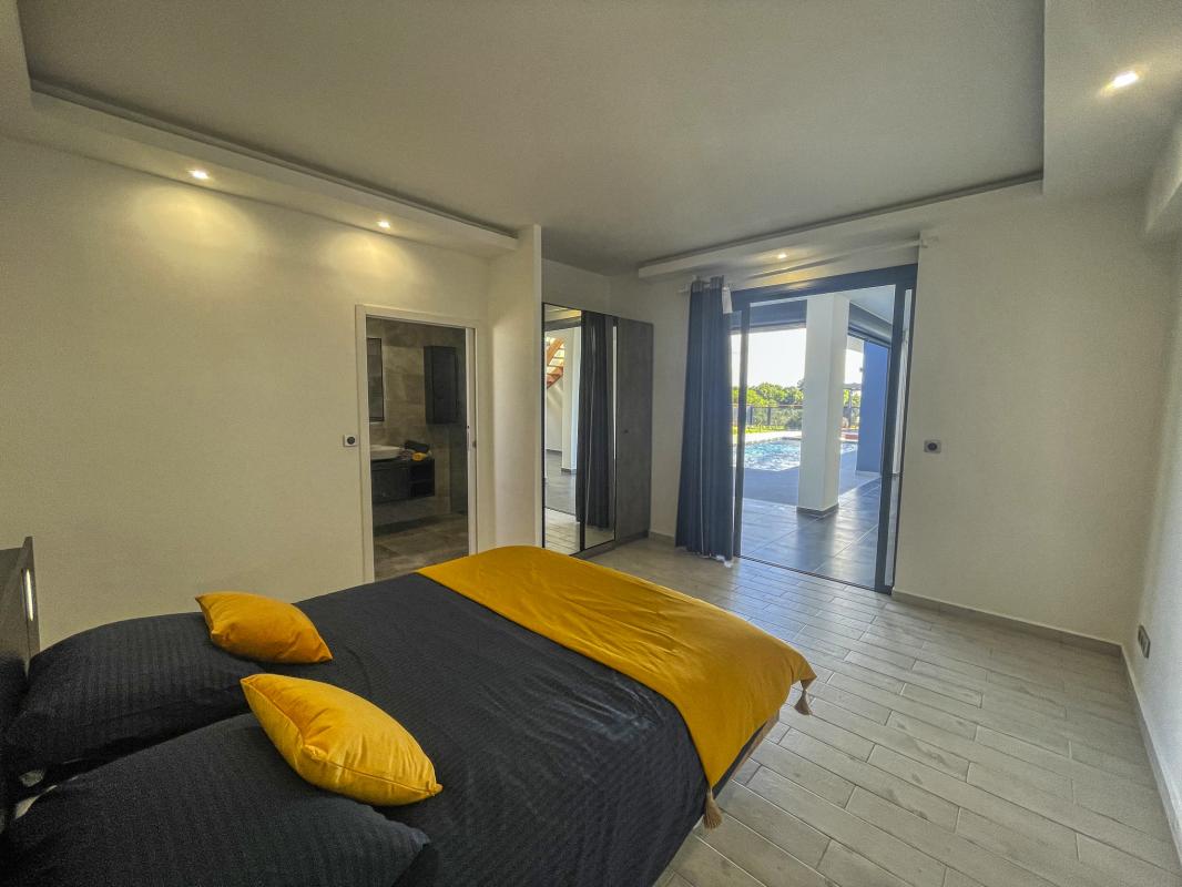Location villa avec piscine Le Gosier Guadeloupe - Chambre 2