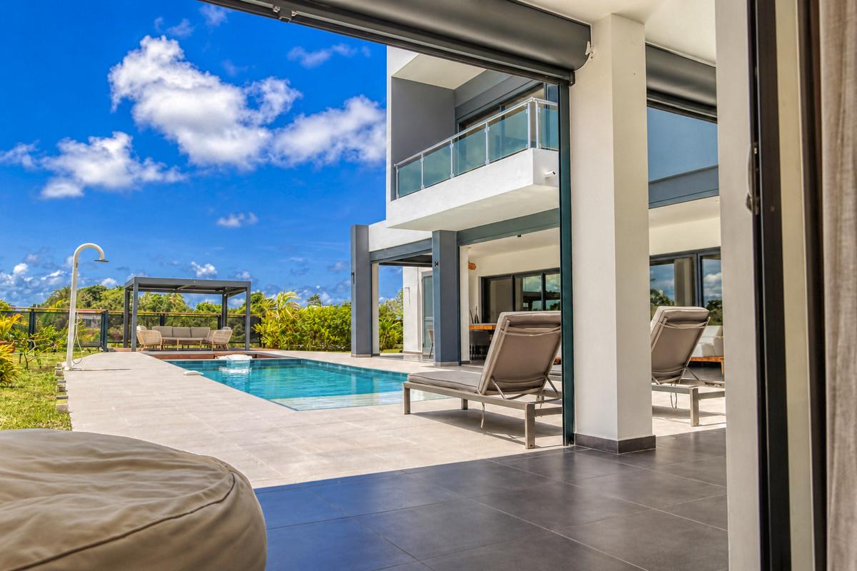Location villa avec piscine Le Gosier Guadeloupe - Piscine