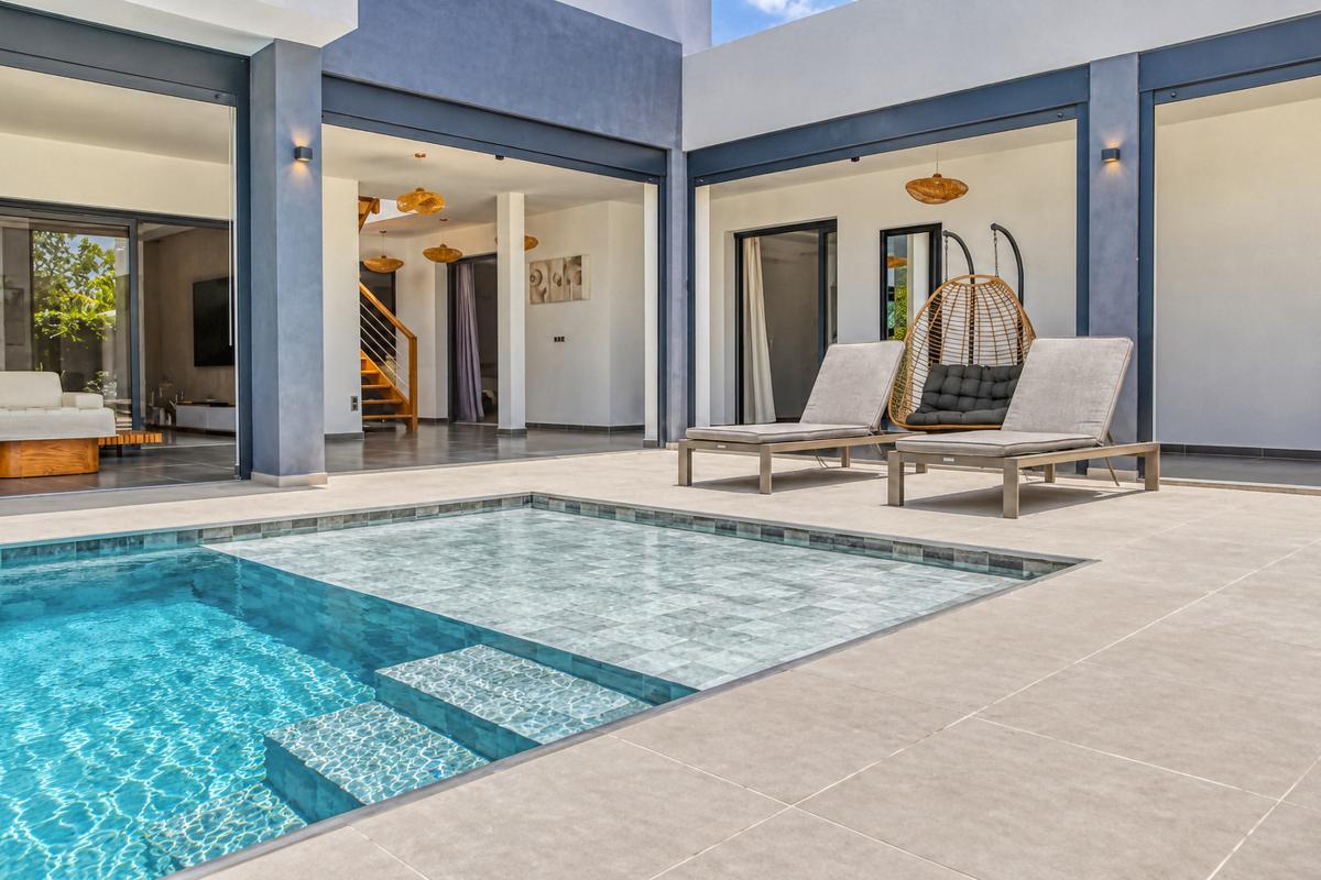 Location villa avec piscine Le Gosier Guadeloupe - Piscine