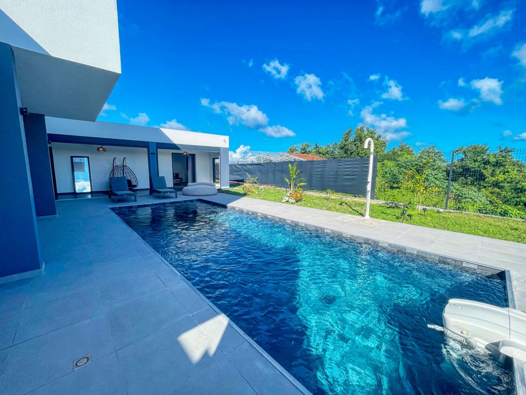 Location villa avec piscine Le Gosier Guadeloupe - Piscine